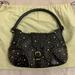 Burberry Bags | Burberry Hackford Studded Black Leather Hobo Bag | Color: Black | Size: 14”Lx 0.5”Wx 9”H