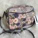 Nine West Bags | Nine West Fall Floral Calla Crossbody Bag | Color: Blue/Gray | Size: S/M