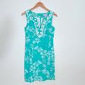 Lilly Pulitzer Dresses | Lilly Pulitzer Green Lagoon Birds & Bees Jacquard Dress Size 4 | Color: Blue/Green | Size: 4
