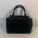 Kate Spade Bags | Kate Spade Ridgely Croc Embossed Black Leather Hand Bag | Color: Black | Size: Os