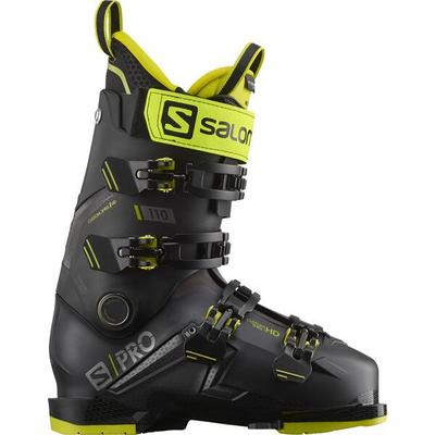 SALOMON Herren ALP. BOOTS S/PRO 110 GW BLACK/Acid Gree, Größe 30 in Grau