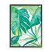 Stupell Industries Green Tropical Palms Monstera Plants Jungle Foliage Wood in Brown | 20 H x 16 W x 1.5 D in | Wayfair ai-863_fr_16x20