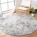 Gray/White 108 x 0.39 in Area Rug - Steelside™ Tyra Ivory/Gray Area Rug Polypropylene | 108 W x 0.39 D in | Wayfair