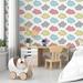 Harriet Bee Ayomiposi 126" L x 24" W Peel & Stick Wallpaper Roll Vinyl, Latex in White | 24 W in | Wayfair 7C656CCC94DC47D493791EAB9DEF029A