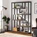 17 Stories 69.29" H X 39.37" W Steel Geometric Bookcase in Brown | 69.29 H x 39.37 W x 11.81 D in | Wayfair DA4B5919C5E147E0BF0CAE5366F121E9