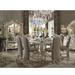 Rosdorf Park Alexia-Mae Counter Height Dining Table Wood in White | 37 H x 55 W x 55 D in | Wayfair 6FAB5F6D169340898E7CDD198B1FAAA2