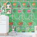 Harriet Bee 126" L x 24" W Peel & Stick Wallpaper Roll Vinyl, Latex in Gray/Green | 24 W in | Wayfair 9754BE355958460B80D246F6C1DE2B38