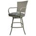 Red Barrel Studio® Outdoor Patio Bar Stool, Metal in Brown | 26 H x 21 W x 22 D in | Wayfair 6428CDB3E7FA4441BA98DF715A1CE133