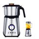 Electric Blender and Grain Grinder Mill, Wet & Dry Multifunction Ice Crusher, Chopper, Coffee Grinder & Smoothie Maker 25000 RPM High Speed Professional Blender,Double Cup