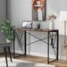 Writing Computer Desk Modern Simple Study Desk Industrial Style Folding Laptop Table