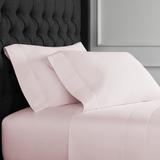 Broadway Collection 1000 Thread Count Hemstitch Bed Sheet Set with Extra Pillowcase