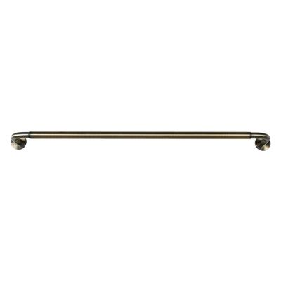 Versailles' Privacy Rod Set (66in - 120in) by Versailles Home Fashions in Brass