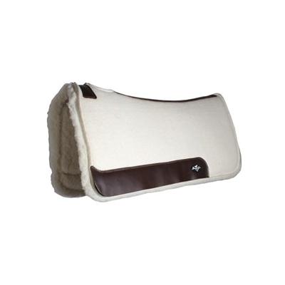 Professional's Choice Comfort - Fit Steam - Pressed Merino Wool Saddle Pad - 31x32 - Tan - Smartpak