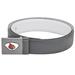 Gray Louisville Cardinals Reversible Leather Belt