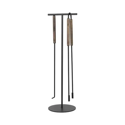 Blomus ASHI 3 Piece Fireplace Tool Set