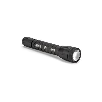 Elzetta Charlie 3-Cell LED Flashlight 1350 Lumens w/Standard Bezel Ring High Output AVS Head High/Strobe Tailcap Black C134