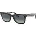 Ray-Ban RB2140 Original Wayfarer Sunglasses Black On Chevron Grey Frame Burgundy Lens 54 RB2140-13183A-54