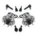 2007 GMC Sierra 2500 HD Front Wheel Hub Tie Rod End Ball Joint Kit - TRQ