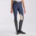 Hadley High - Rise Breeches by SmartPak - Knee Patch - 36L - Navy w/ Tan Patch - Smartpak