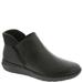 Clarks Kayleigh Mid - Womens 9.5 Black Boot Medium