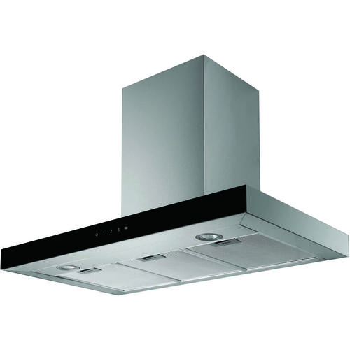 Dunstabzugshaube 90 cm Kaminhaube Wandhaube Abzugshaube Glas led eekl a Respekta