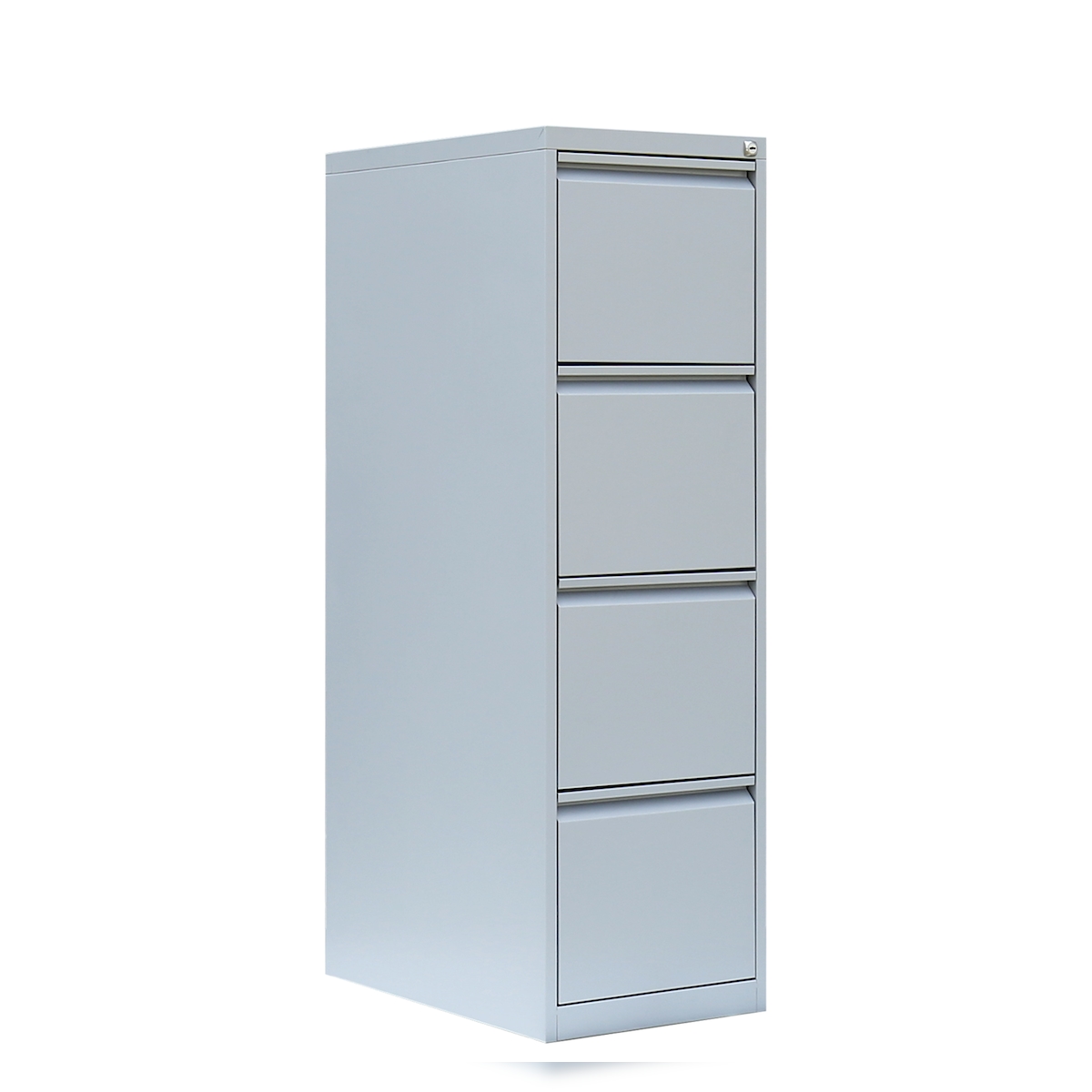 Lüllmann® Hängeregistraturschrank, 4 Schubladen einbahnig, 1320 x 400 x 620 mm, lichtgrau Image