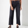 American Eagle Outfitters Jeans | American Eagle Wide Leg Crop Sz 14 Short | Color: Black | Size: 14 Short