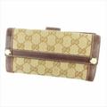 Gucci Bags | Gucci Wallet Purse G Logos Brown Woman Unisex Authentic Used T6321 | Color: Brown | Size: Length 18.8 Cm Height: 9.6 Cm Depth: 2.3 Cm