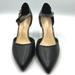 Nine West Shoes | Black Nine West Heels With Snake Skin Details Euc Size 6.5 | Color: Black | Size: 6.5