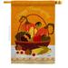Angeleno Heritage 2-Sided Polyester 40"x 28" House Flag in Orange/Red | 40 H x 28 W in | Wayfair AH-TG-H-137643-IP-BO-D-US21-AH
