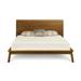 Copeland Furniture Catalina Solid Wood Platform Bed Wood in Brown/Red | 40 H x 66.5 W x 87 D in | Wayfair 1-CAL-32-43