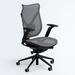 Via Seating Mesh Task Chair Upholstered/Mesh in Gray/Black | 43 H x 27.1 W x 17.2 D in | Wayfair 810061172659
