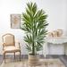 Primrue 84" Artificial Palm Tree in Planter Polyester/Plastic | 84 H x 48 W x 40 D in | Wayfair 98D85CC764C44247A56DC1835E61A999