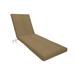 Eddie Bauer Outdoor Chaise Seat/Back Cushion in Black | 2.5 H x 23 W in | Wayfair 11568U-F48083