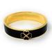 Kate Spade Jewelry | Kate Spade Everyday Spade Bracelet In Black And Gold | Color: Black/Gold | Size: Os