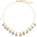 Kate Spade Jewelry | Kate Spade Crystal Lady Marmalade Short Necklace | Color: Gold | Size: Os