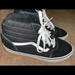 Vans Shoes | Black And White Vans Sneakers | Color: Black/White | Size: 7