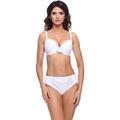 Merry Style Women's Bikini Set P618114EB (Shiny White, EU (80 H/40) = UK (36 H/12))