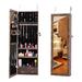 Fashion Jewelry Storage Mirror Cabinet Can Be Hung On The Door Or Wall