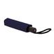 Knirps Regenschirm C.200 Medium Duomatic Navy mit Schirmtasche - kleiner Taschenschirm mit Drucktaste - Regenschirm automatisch & leicht - Taschenregenschirm faltbar & sturmfest