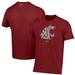 Men's Under Armour Crimson Washington State Cougars Primary Performance T-Shirt