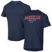 Men's Under Armour Navy American University Eagles Tech Performance T-Shirt