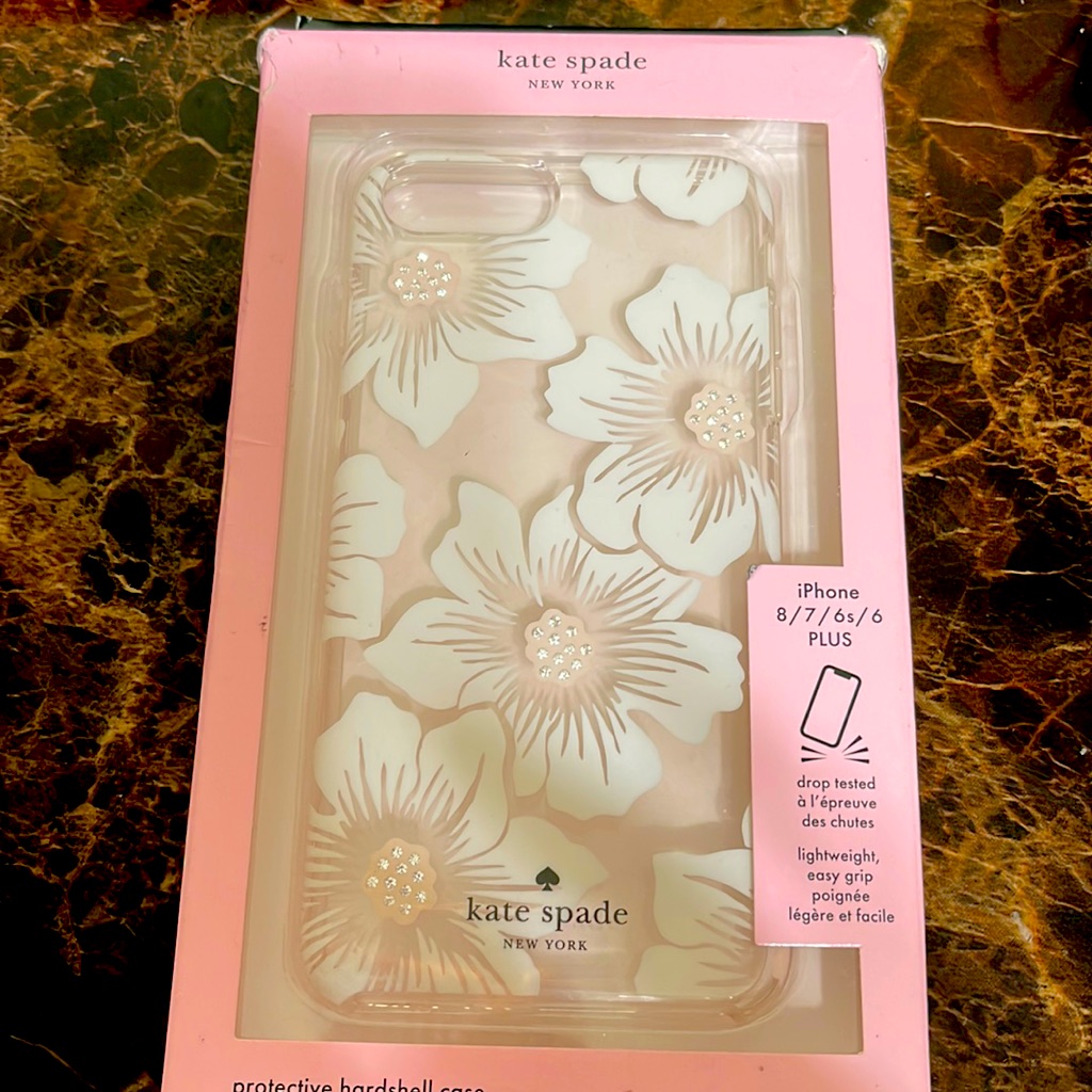 Kate Spade Cell Phones & Accessories | Kate Spade Iphone Case For Iphone 6 Plus, 7 Plus And 8 Plus. | Color: White | Size: Iphone 6 Plus, 7 Plus And 8 Plus