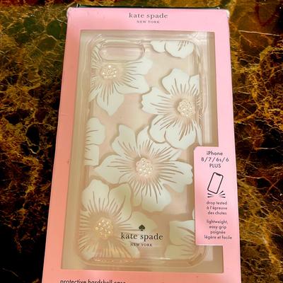 Kate Spade Cell Phones & Accessories | Kate Spade Iphone Case For Iphone 6 Plus, 7 Plus And 8 Plus. | Color: White | Size: Iphone 6 Plus, 7 Plus And 8 Plus