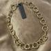J. Crew Jewelry | New J.Crew Chunky Chain Link Necklace Gold Plated | Color: Gold | Size: Os