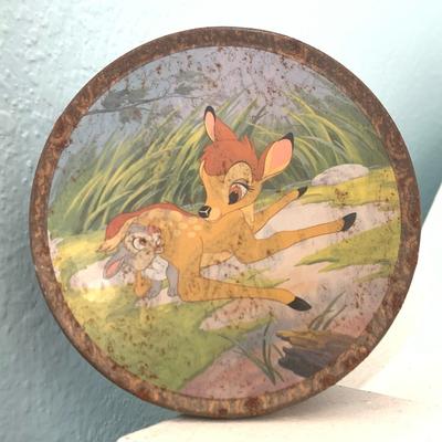 Disney Accents | Bambi And Thumper Round Tin | Color: Orange | Size: Os