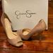 Jessica Simpson Shoes | Jessica Simpson Nude Patent Heels Size 10 Worn Once | Color: Tan | Size: 10