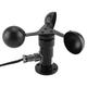 ciciglow Wind Speed Sensor,Test The Wind Speed,Wind Speed Sensor Anemometer, 4-20mA Moisture-Proof Aluminum Alloy Wind Speed Sensor for Measuring Wind Speed for Weather Station