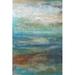 Orren Ellis Siavash II by Lila Bramma - Wrapped Canvas Painting Canvas in Blue/Brown | 12 H x 8 W x 1.25 D in | Wayfair