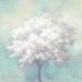 Red Barrel Studio® Spring Hope by Julia Purinton - Wrapped Canvas Painting Canvas in Blue/White | 12 H x 12 W x 1.25 D in | Wayfair